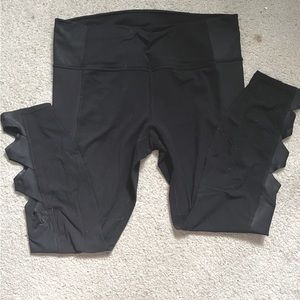 Athleta Cutout Leggings